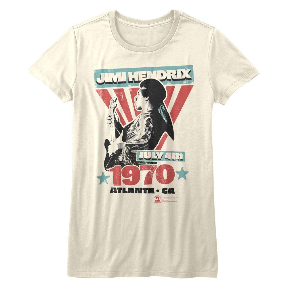 Jimi Hendrix Atlanta Womens T-Shirt