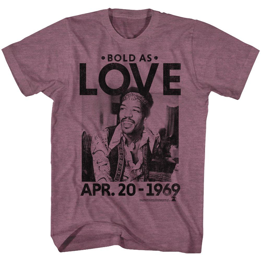 Jimi Hendrix Bold As Love T-Shirt