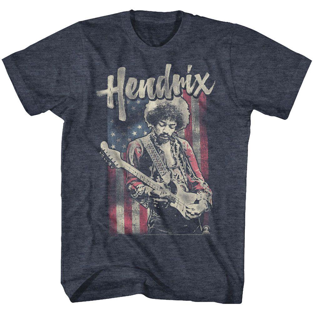 Jimi Hendrix Flag Hendrix T-Shirt