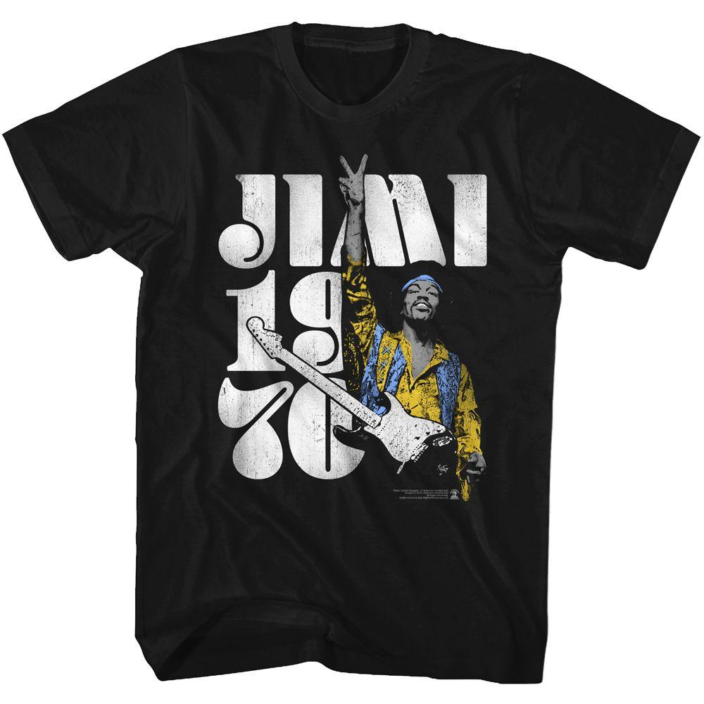 Jimi Hendrix Peace Jimi Boyfriend Tee