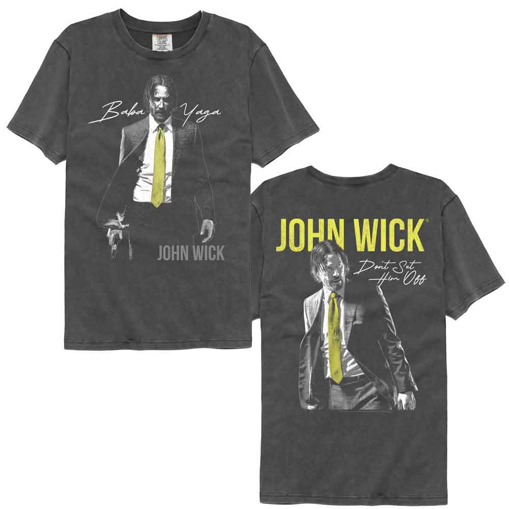 John Wick - Baba Yaga Set Off Comfort Color T-Shirt