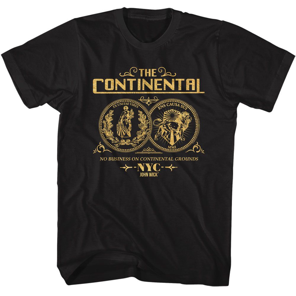 John Wick - Coin Double Sided T-Shirt