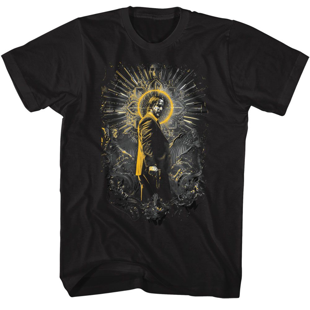 John Wick - Golden Highlights Halo T-Shirt
