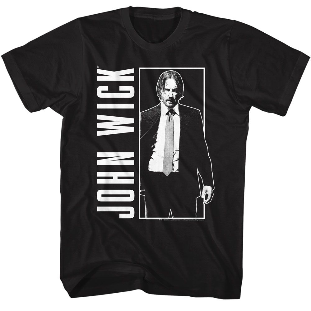 John Wick - Simple B&W Big and Tall T-Shirt