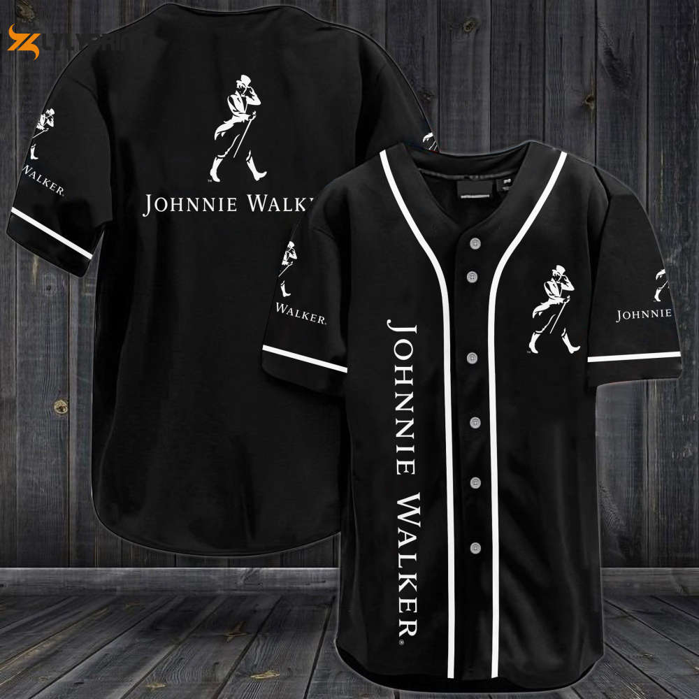Johnnie Walker Whiskey Baseball Jersey - lylyprint.com