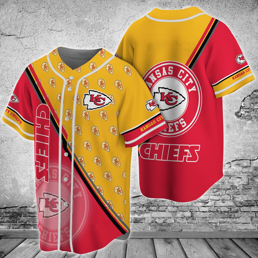 Kansas City Chiefs Fan Favorite Baseball Jersey Shirt FVJ - Aopprinter