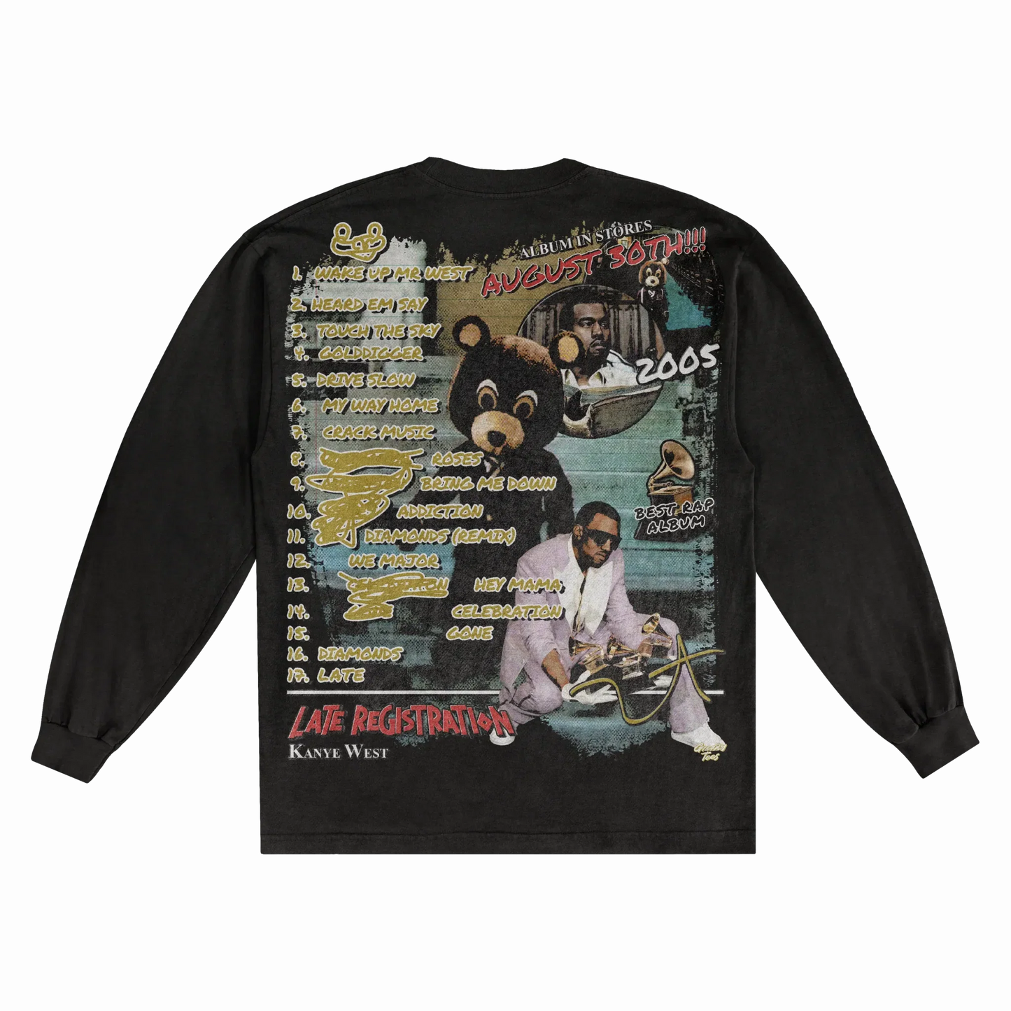 Kanye West Late Registration Long Sleeved Tee