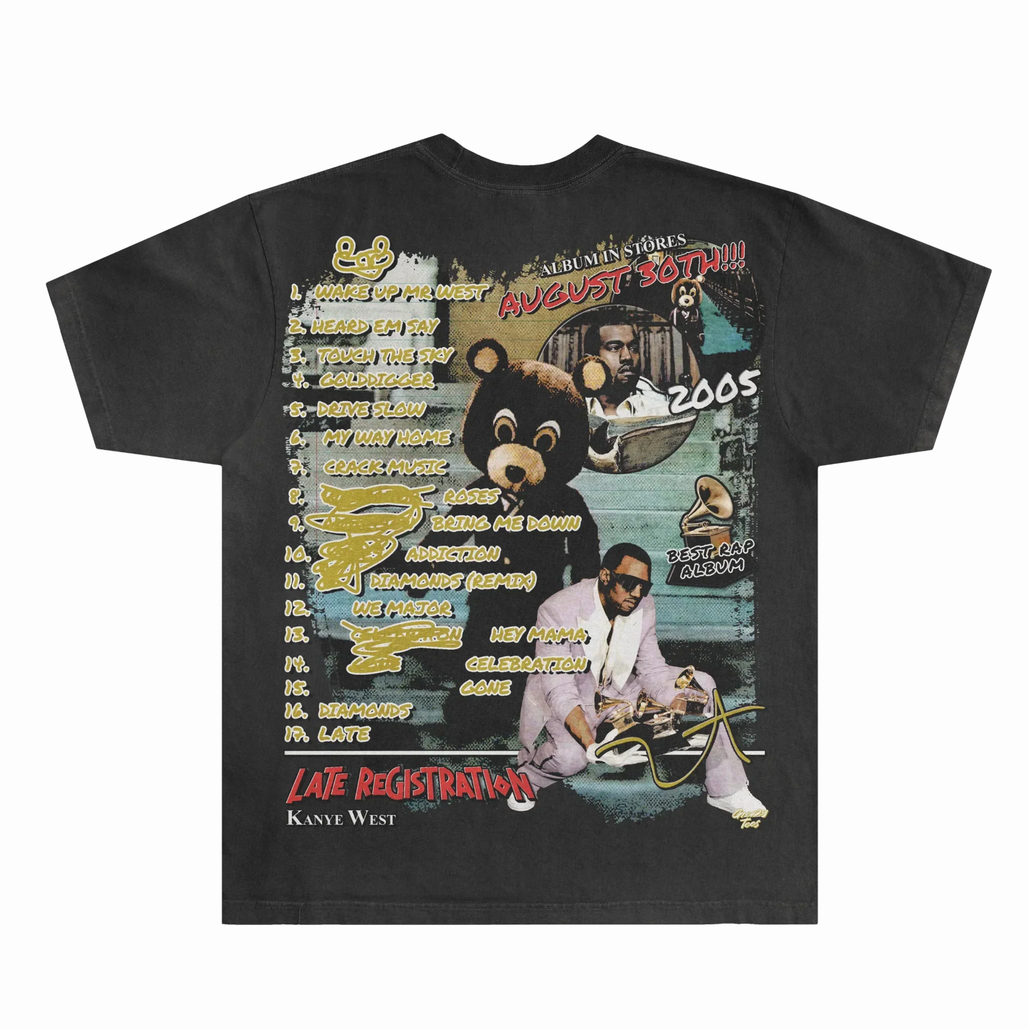 Kanye West Late Registration Tee Style004