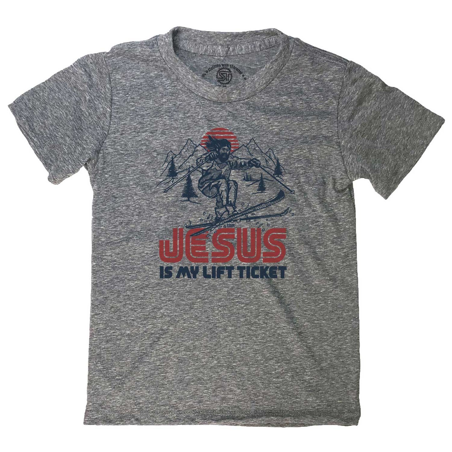 Kids' Jesus is My Lift Ticket T-Shirt