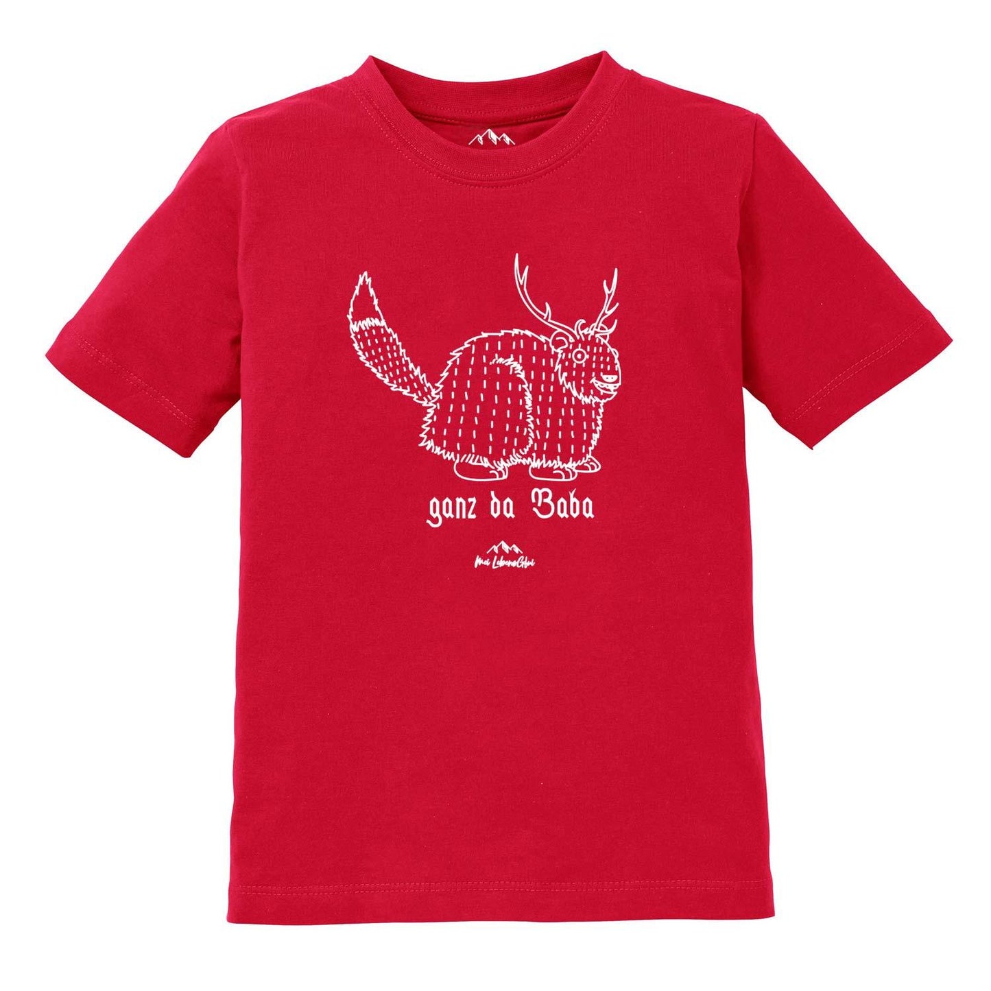 Kinder T-Shirt Wolpertinger "Ganz da Baba"