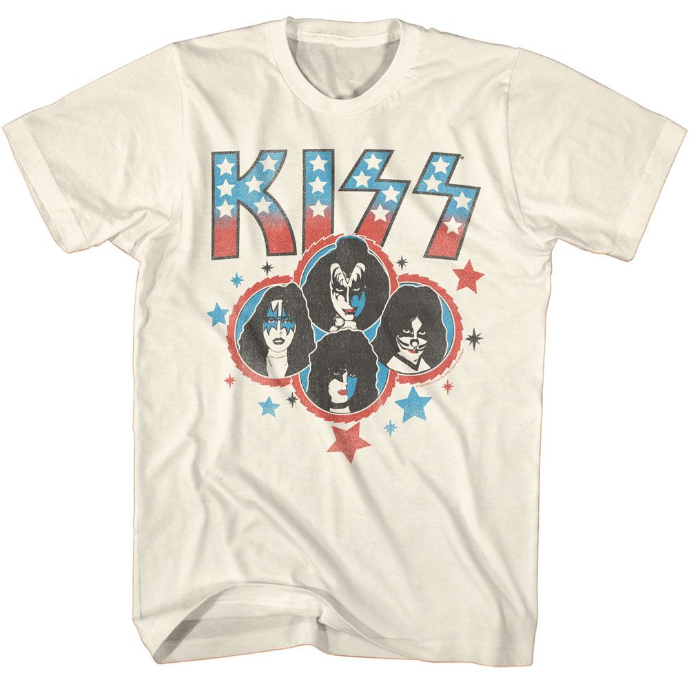 KISS - Americana Stars Boyfriend Tee