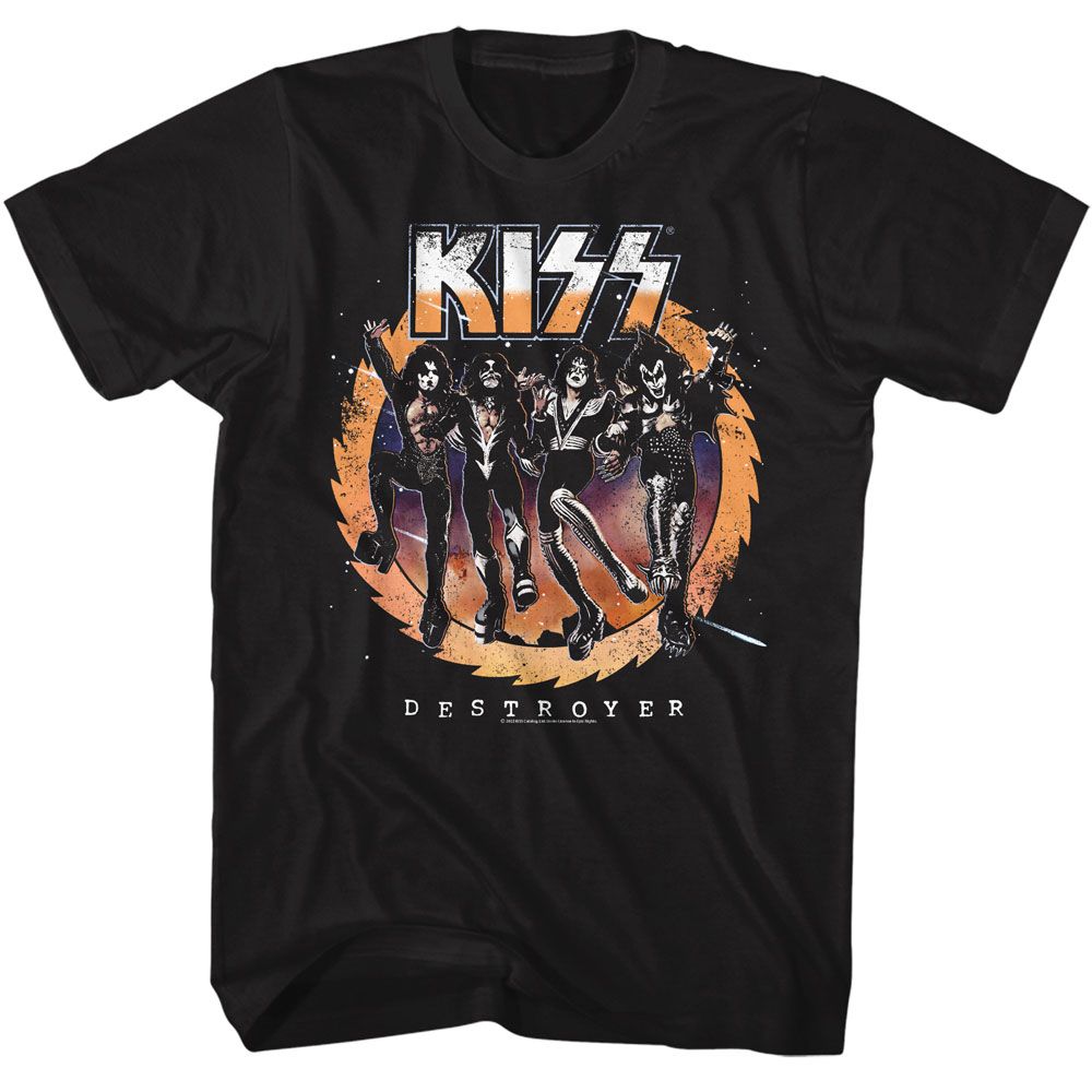 KISS - Destroyer Album Boyfriend Tee