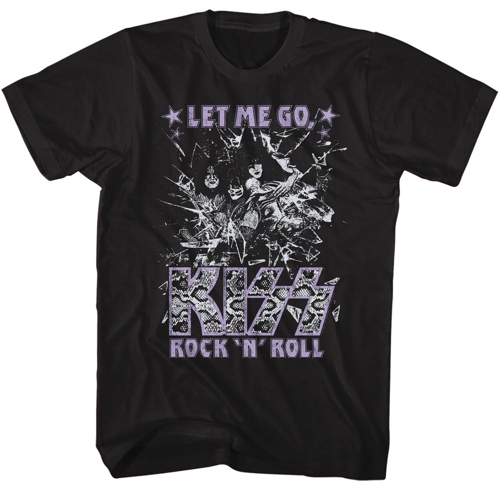 KISS - Glass Breaking Boyfriend Tee