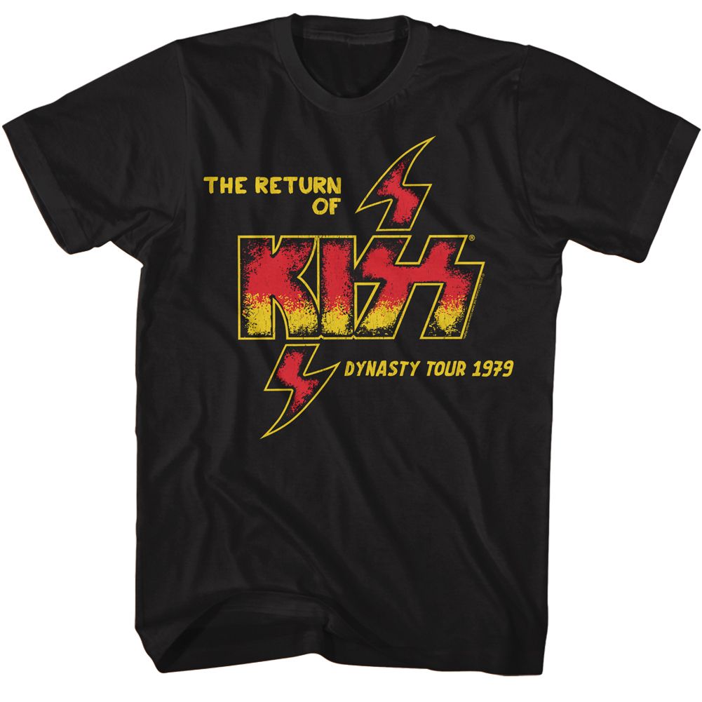KISS - The Return Of 1979 Boyfriend Tee
