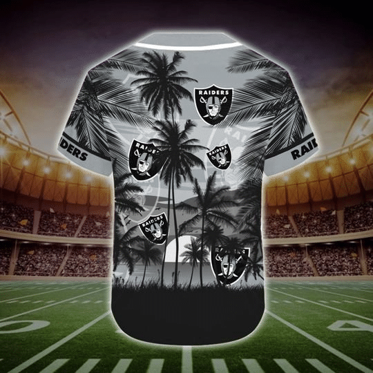 Las Vegas Raiders Tropical Baseball Jersey - lylyprint.com