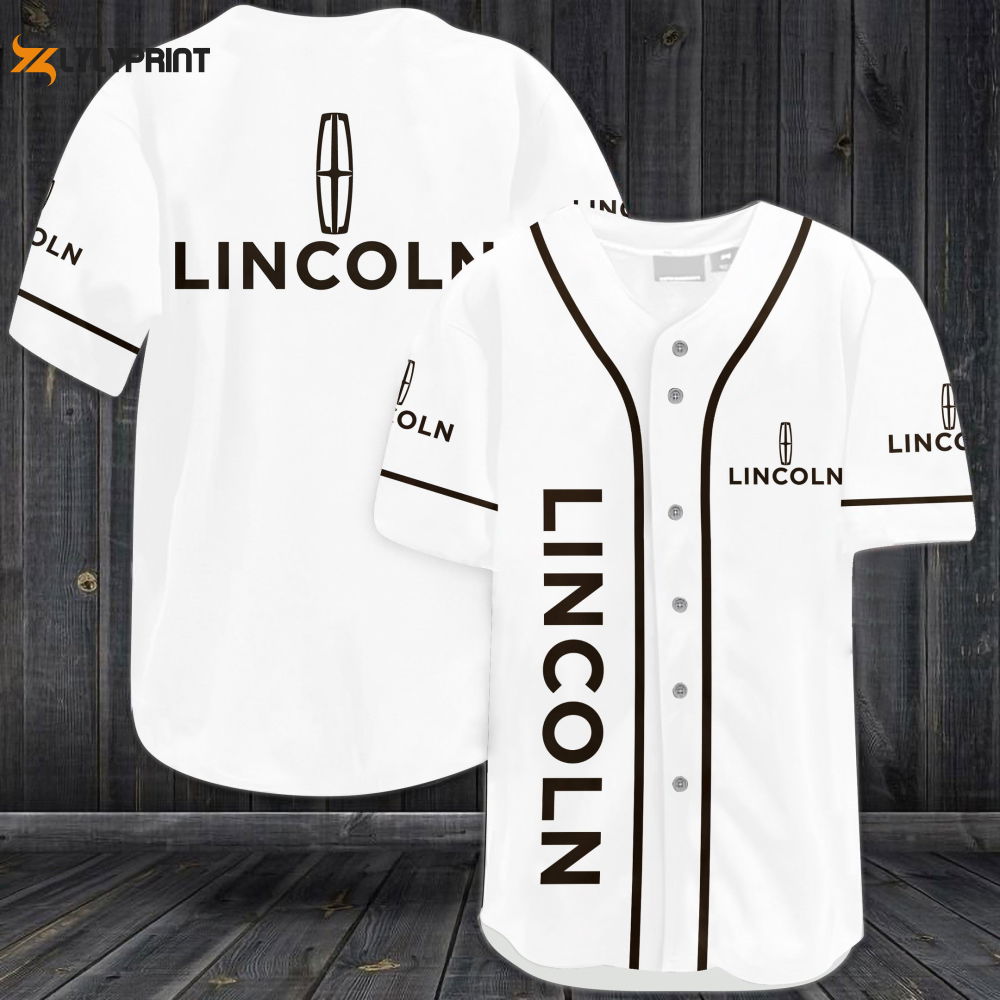 Lincoln Car Baseball Jersey - lylyprint.com
