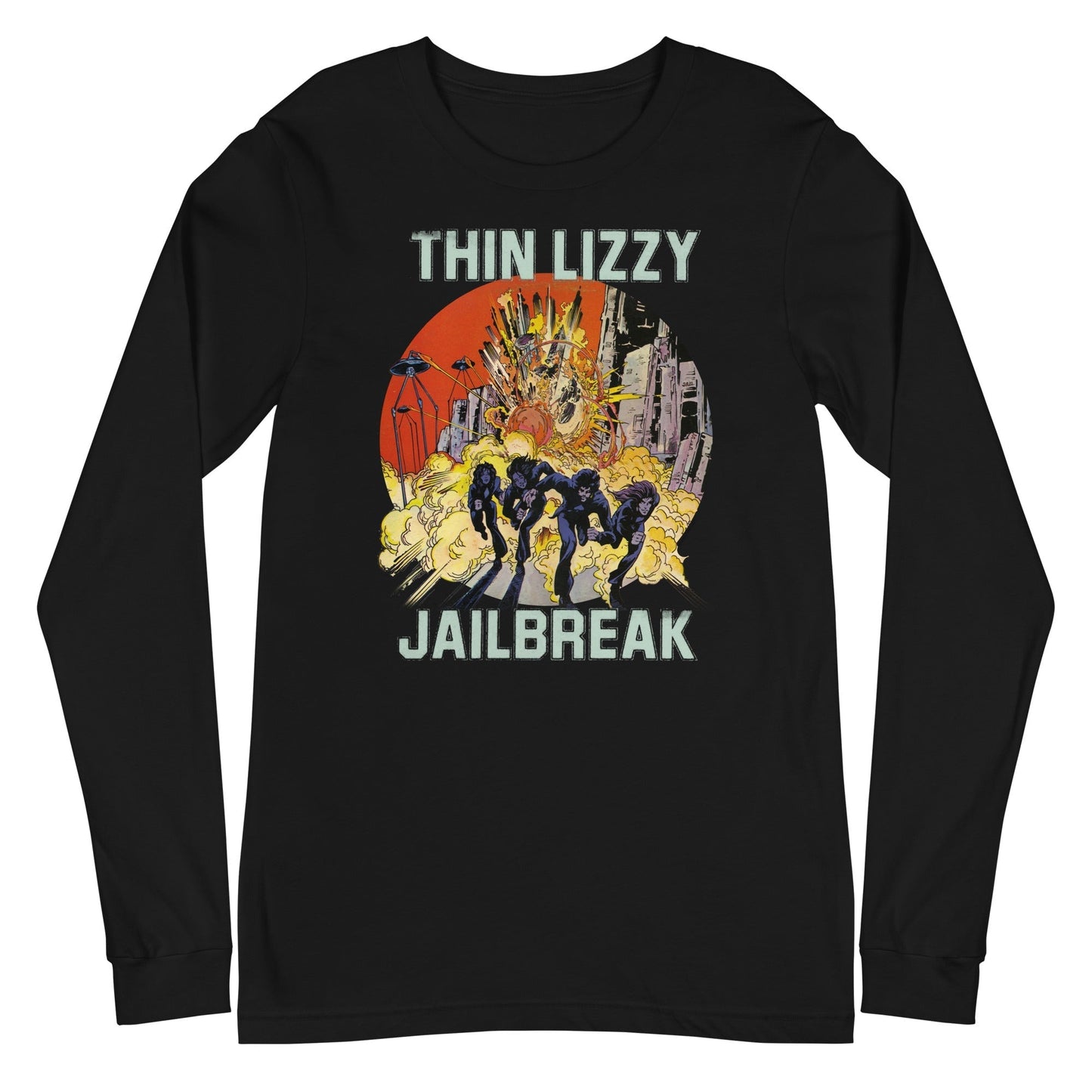 Thin Lizzy - Vintage Jailbreak Long Sleeve T-Shirt