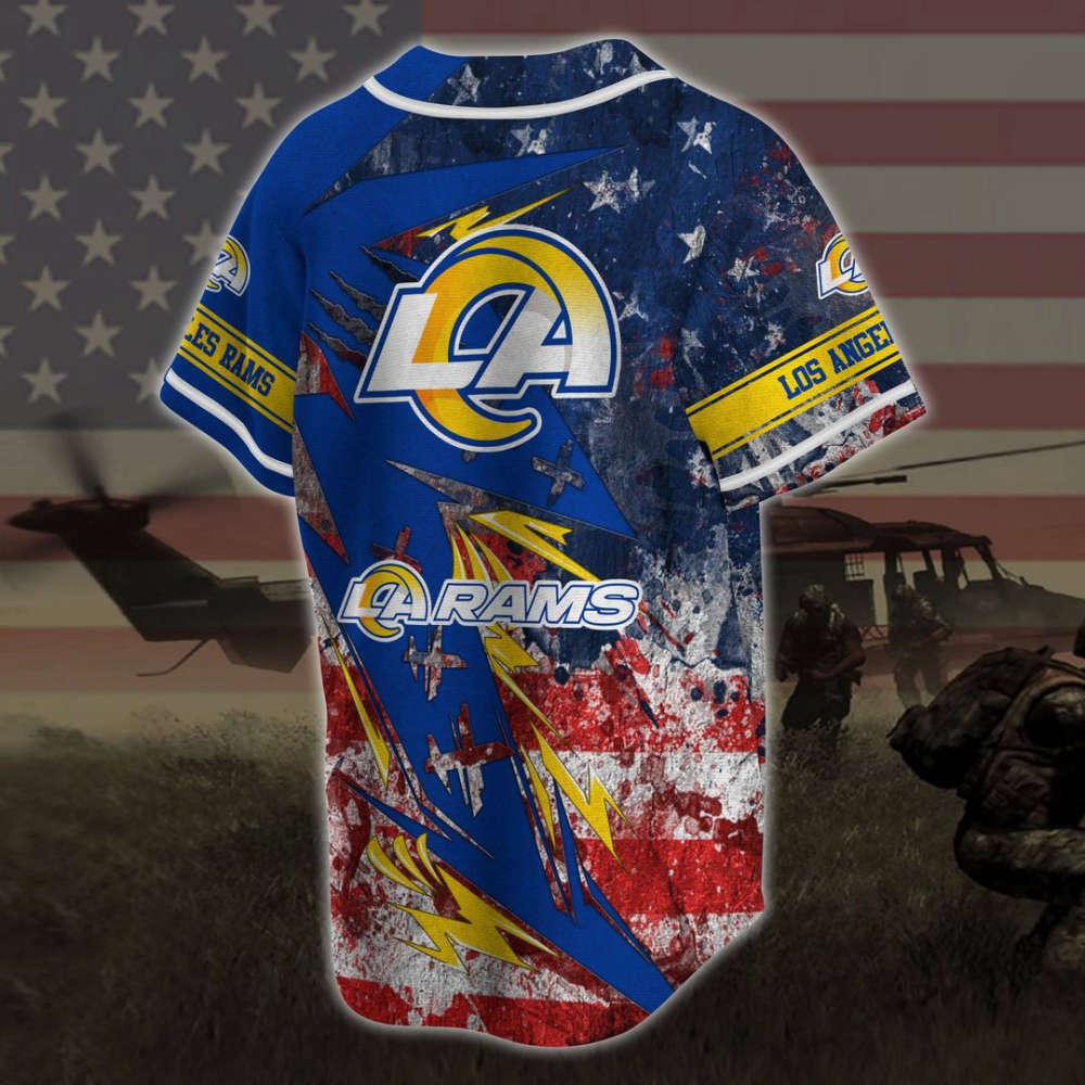 Los Angeles Rams Baseball Jersey Gift For Men Women - lylyprint.com