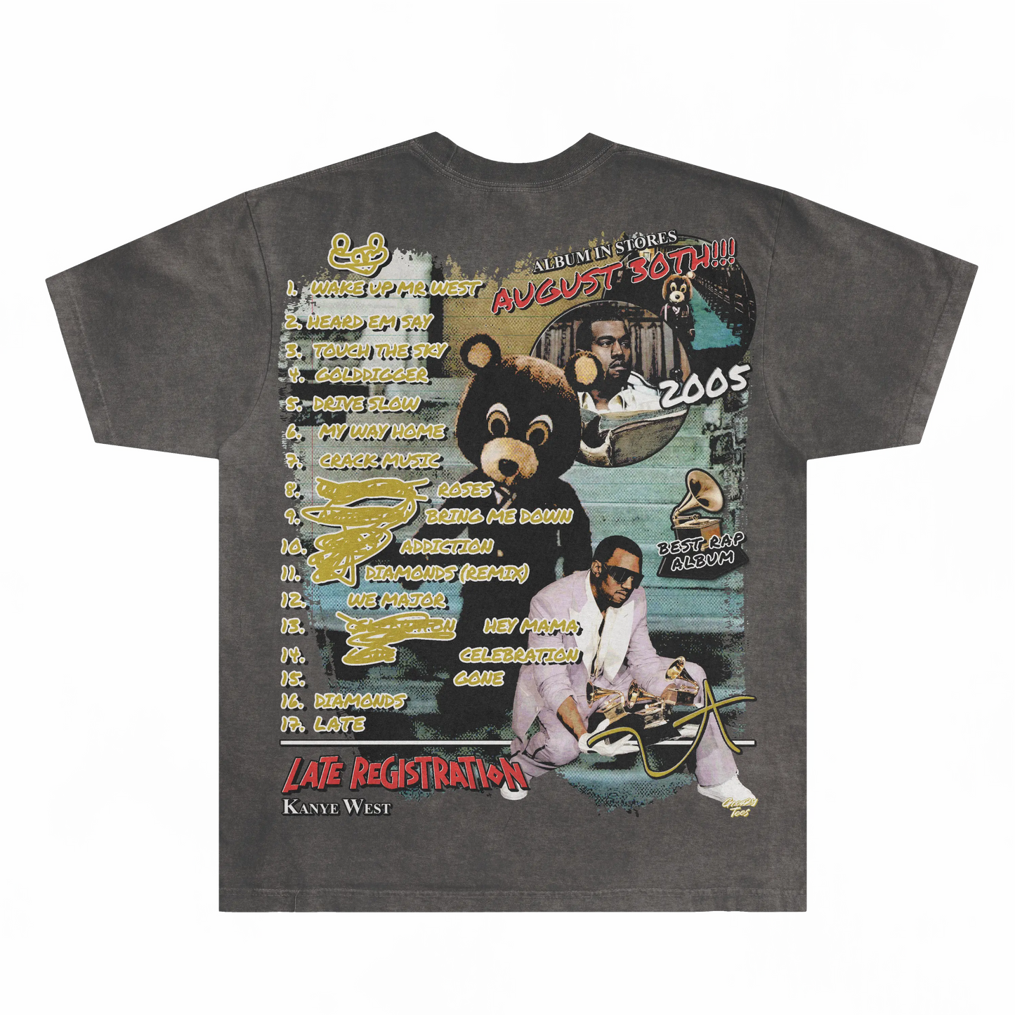 Kanye West Late Registration Tee Style002