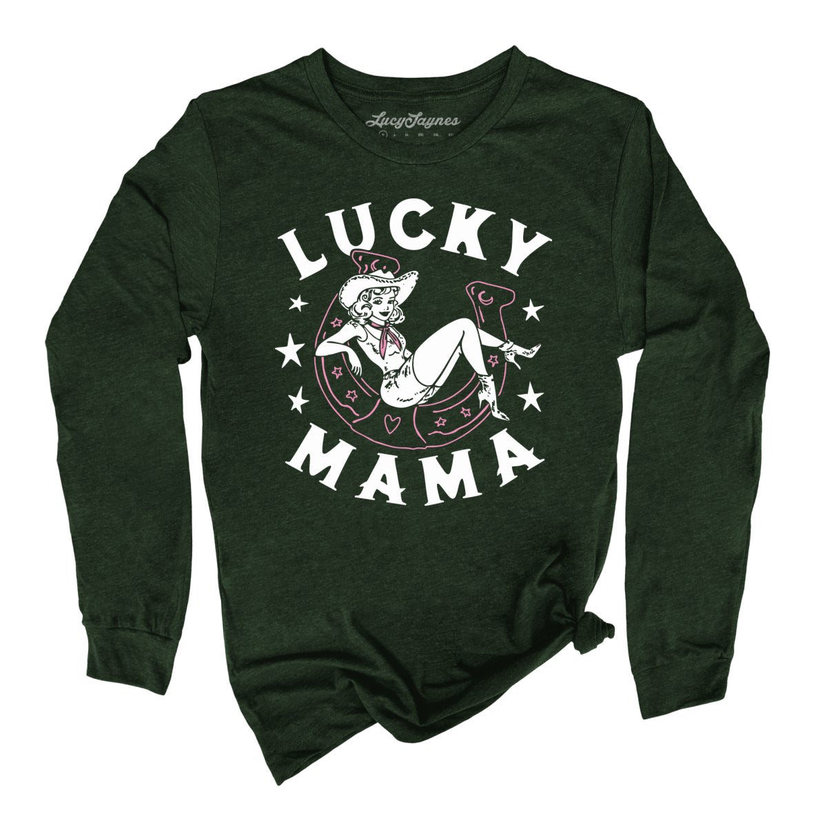 Lucky Mama - Long Sleeve Tee