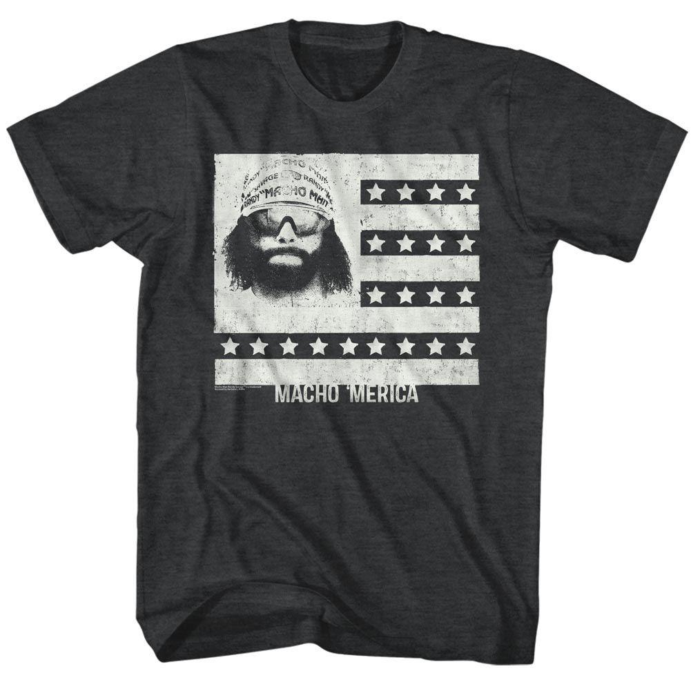 Macho Man Mericaman Boyfriend Tee