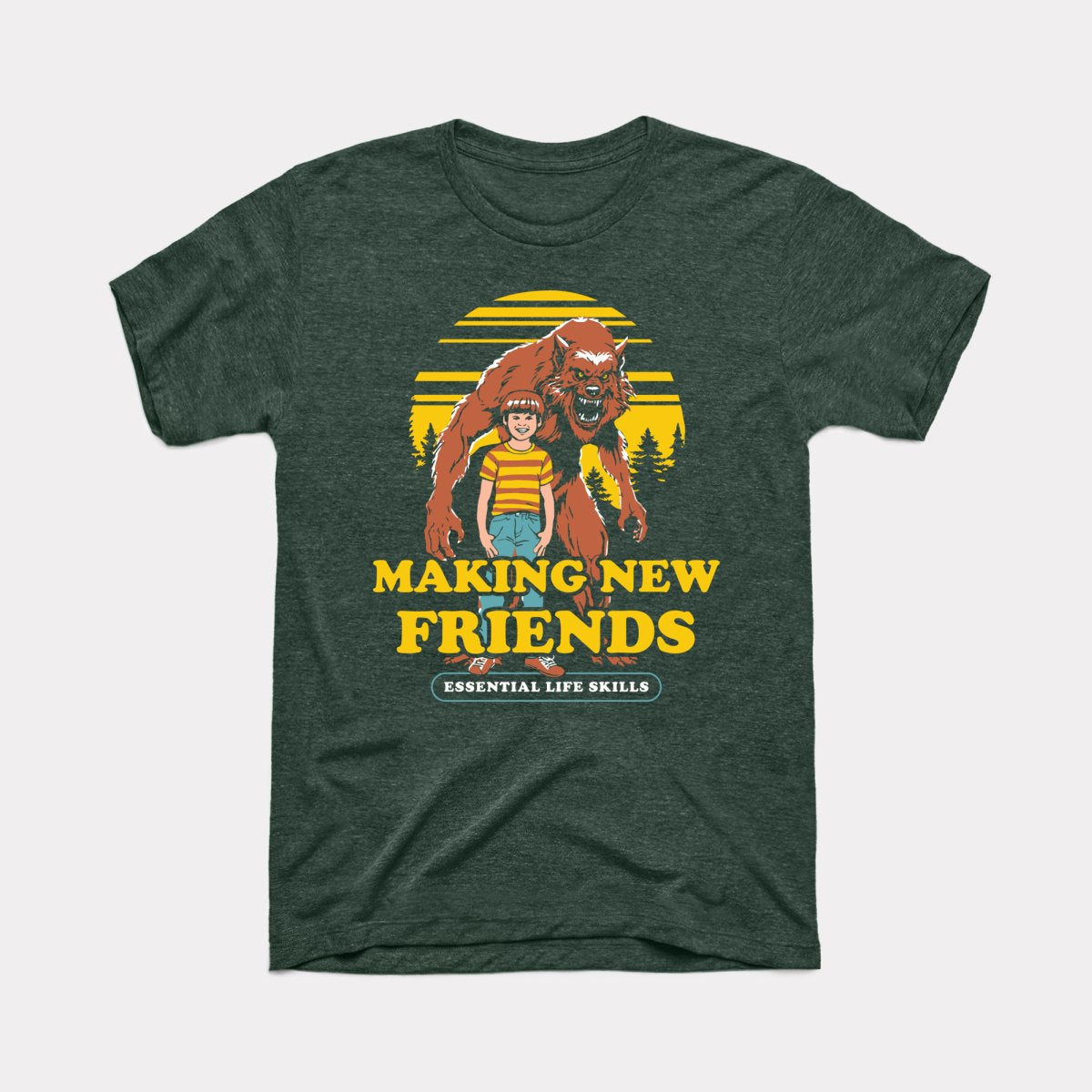 Making New Friends Adult Unisex Tee