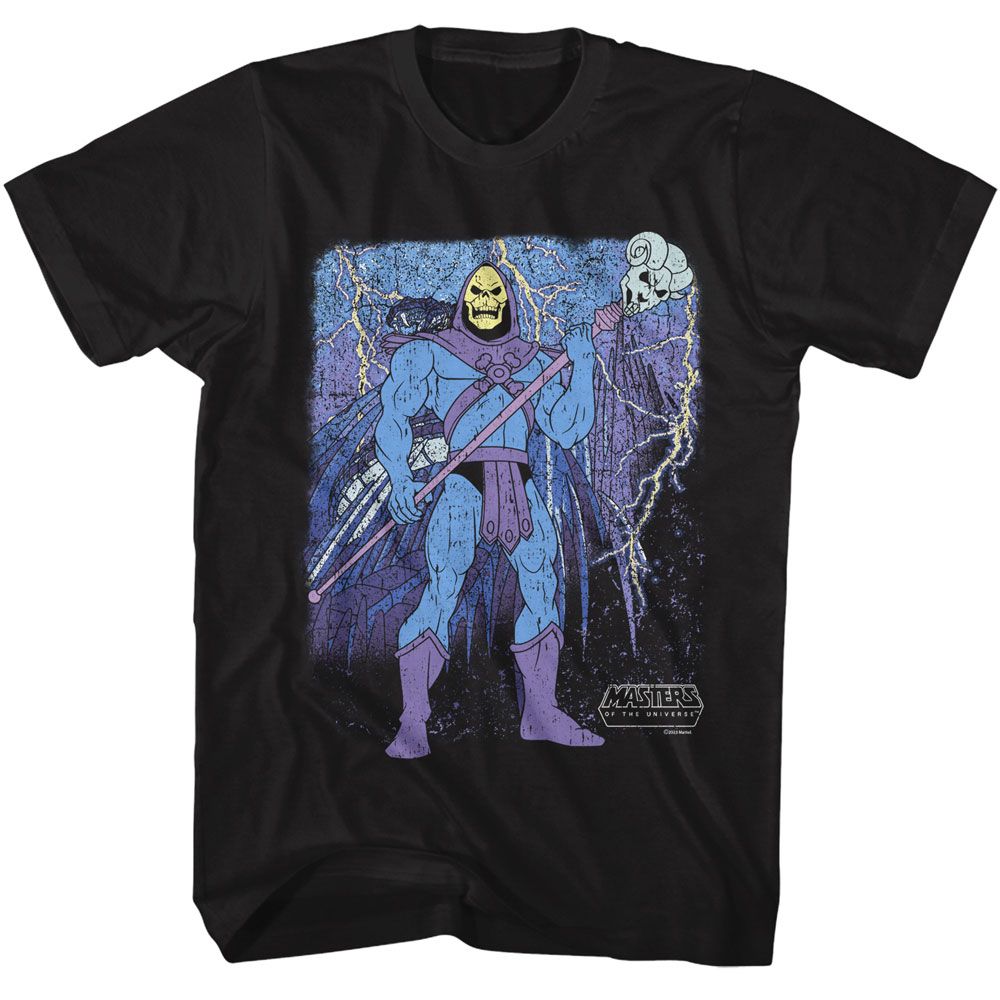 Masters Of The Universe - MOTU Skeletor And Skull Mountain Boyfriend Tee