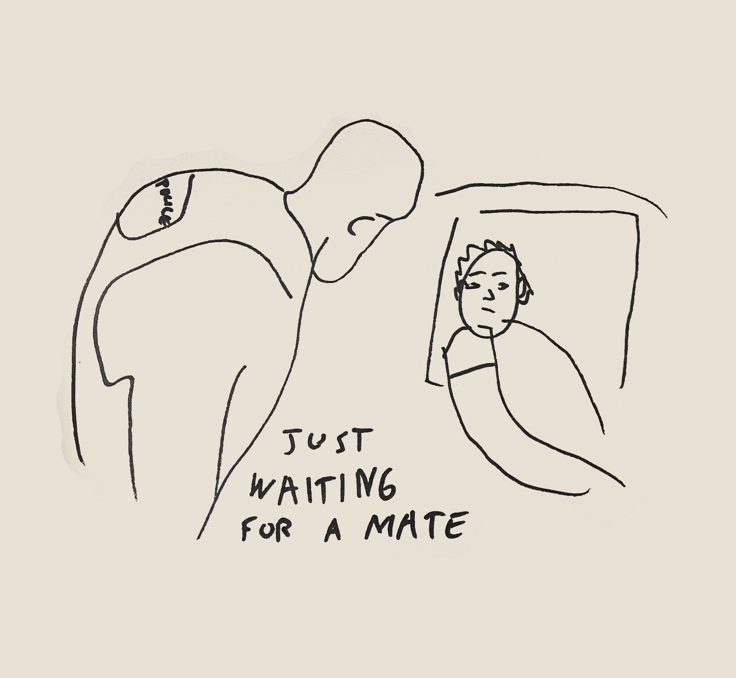 Waiting For A Mate Tee