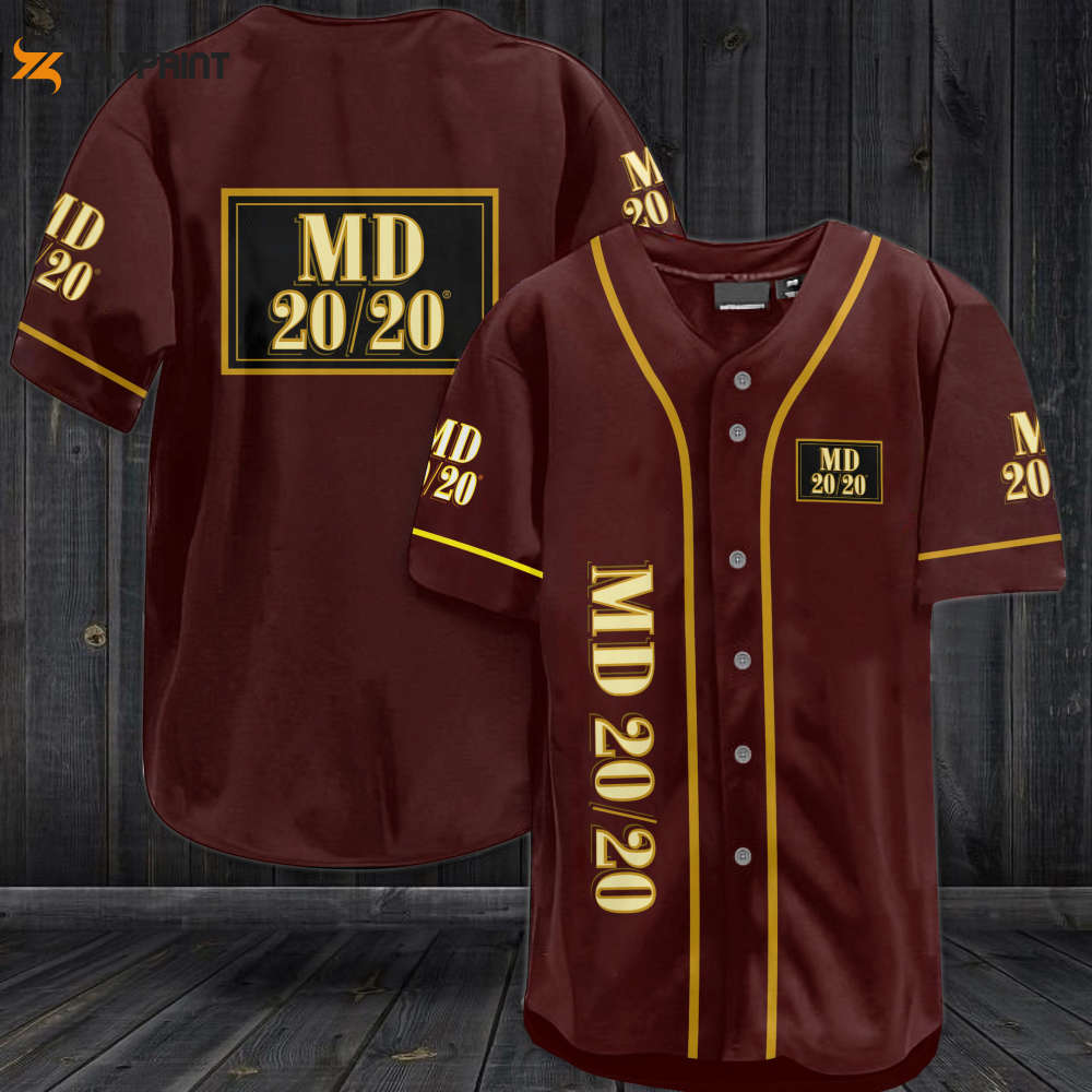 MD 20/20 Baseball Jersey - lylyprint.com