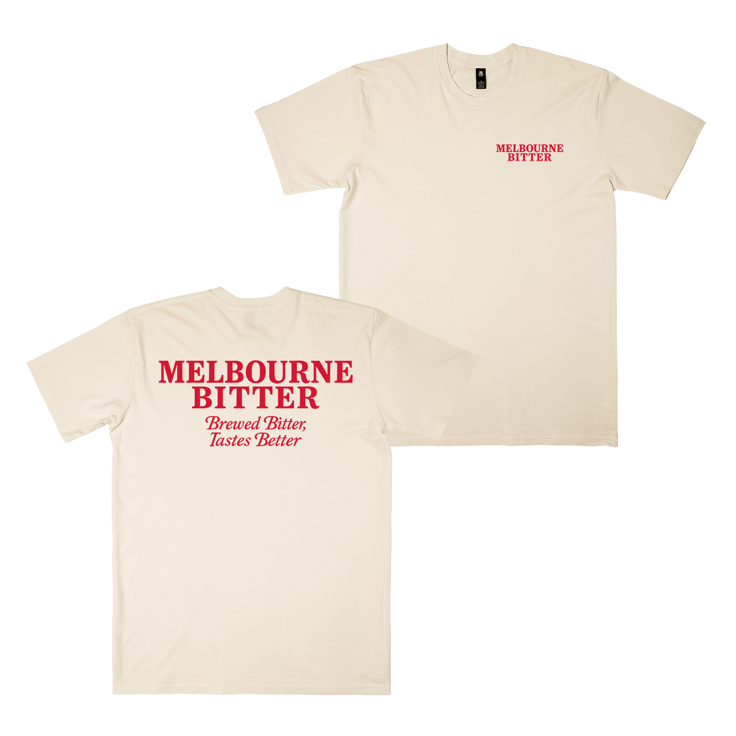Brewed Bitter Tee Ecru