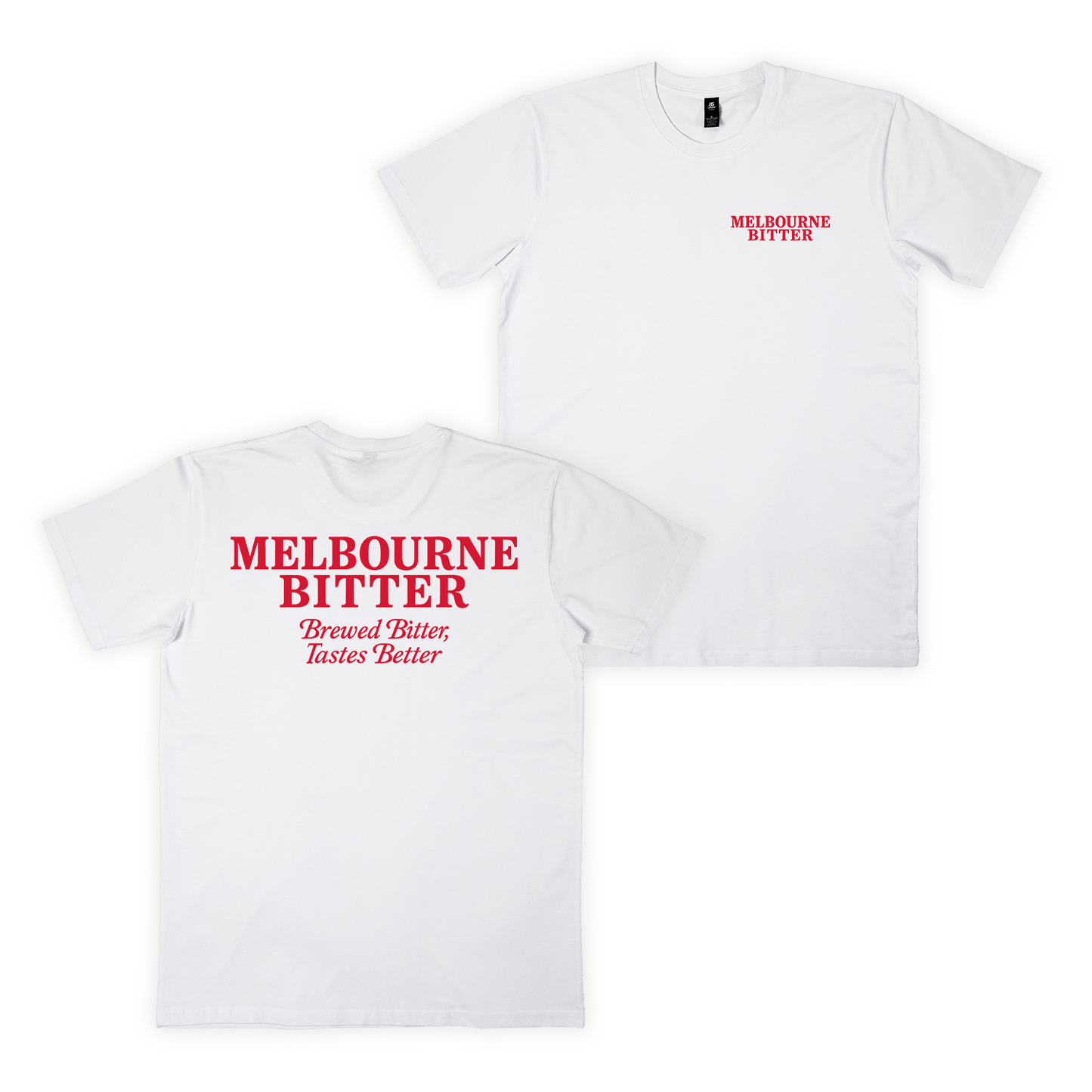 Brewed Bitter Tee White