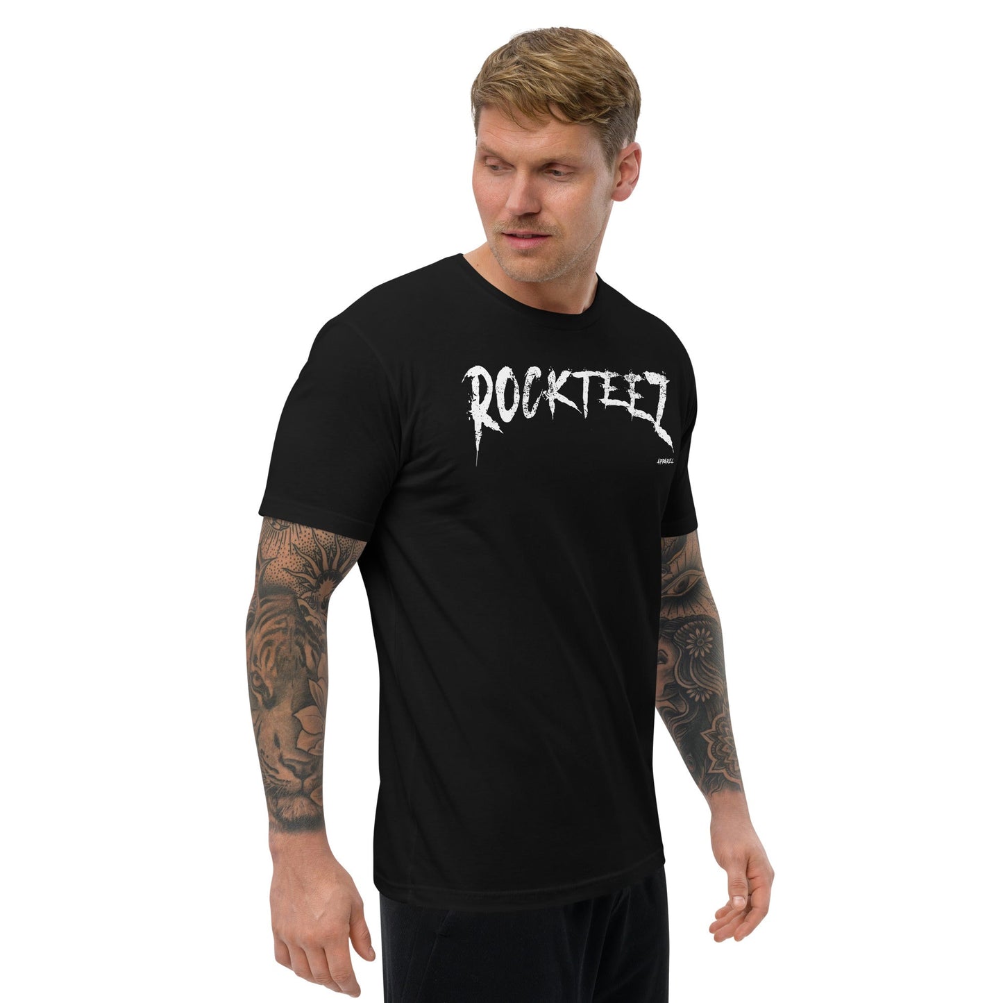 Rockteez Apparel Logo Fitted T-Shirt