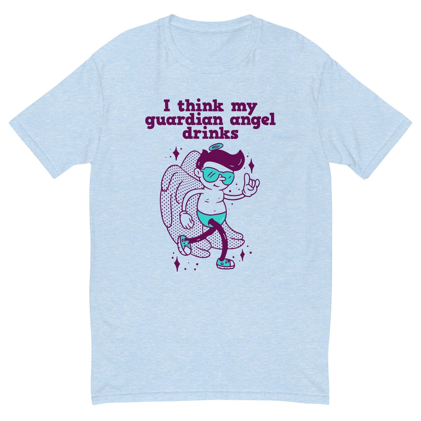 My Guardian Angel Drinks T-Shirt