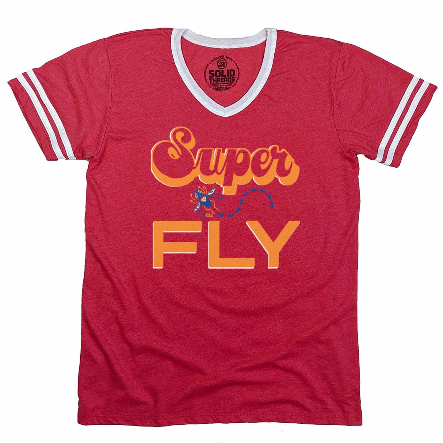 Superfly Ringer V-Neck Tee