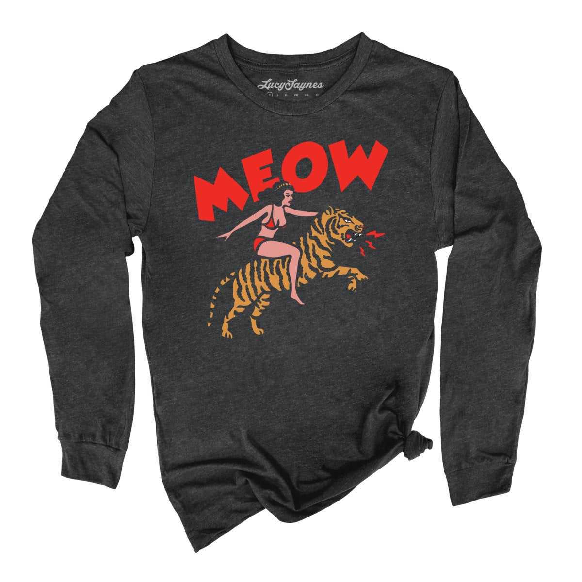Meow Tiger - Long Sleeve Tee