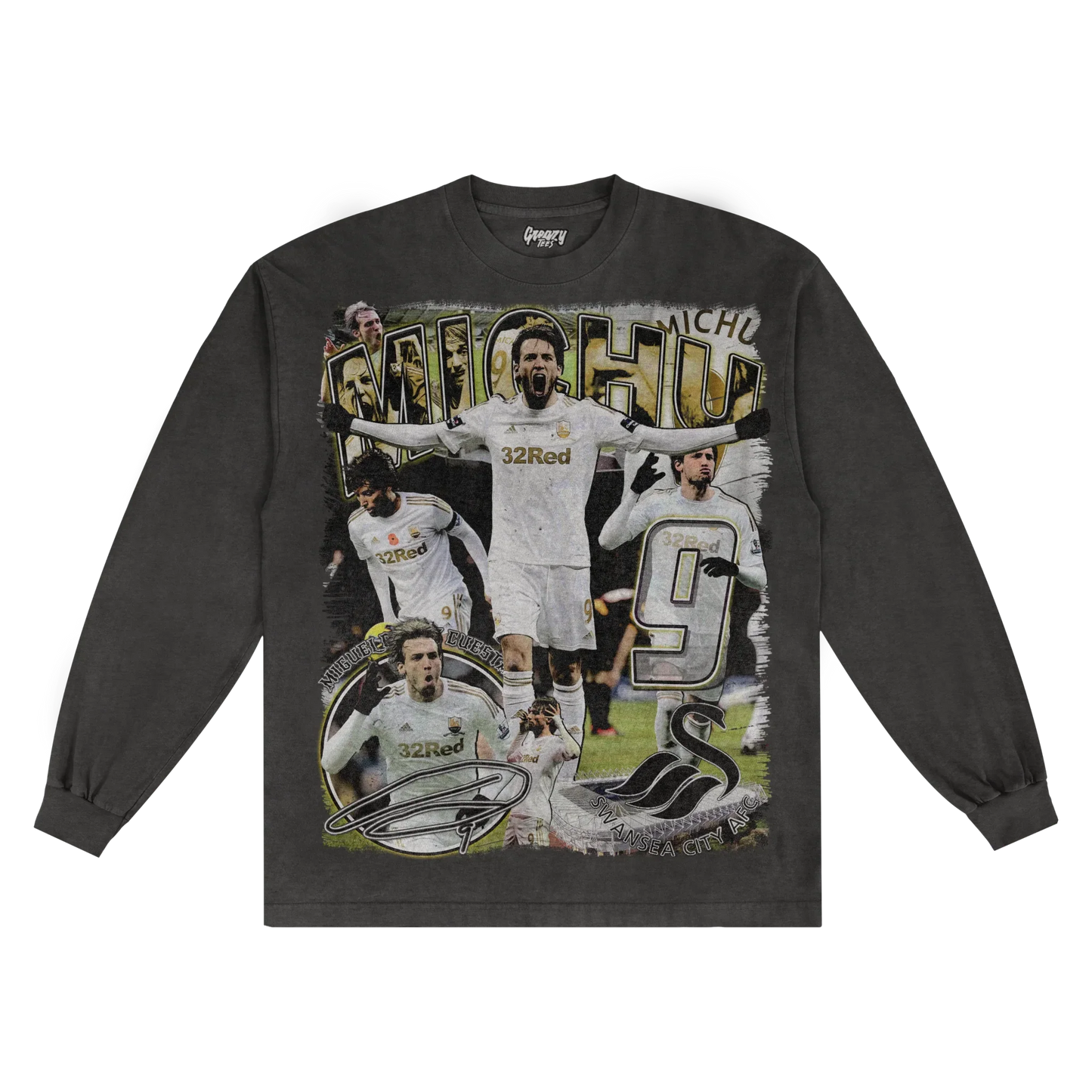 Michu Streets Won't Forget Long Sleeved Tee