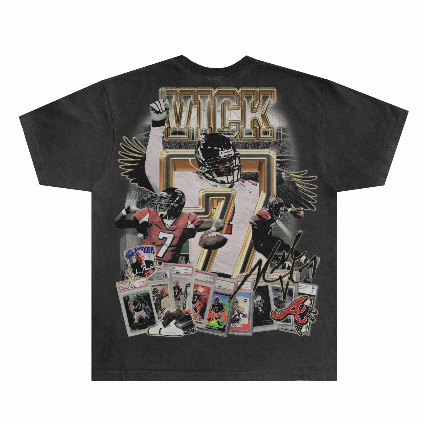 Mike Vick Falcons Tee Style002
