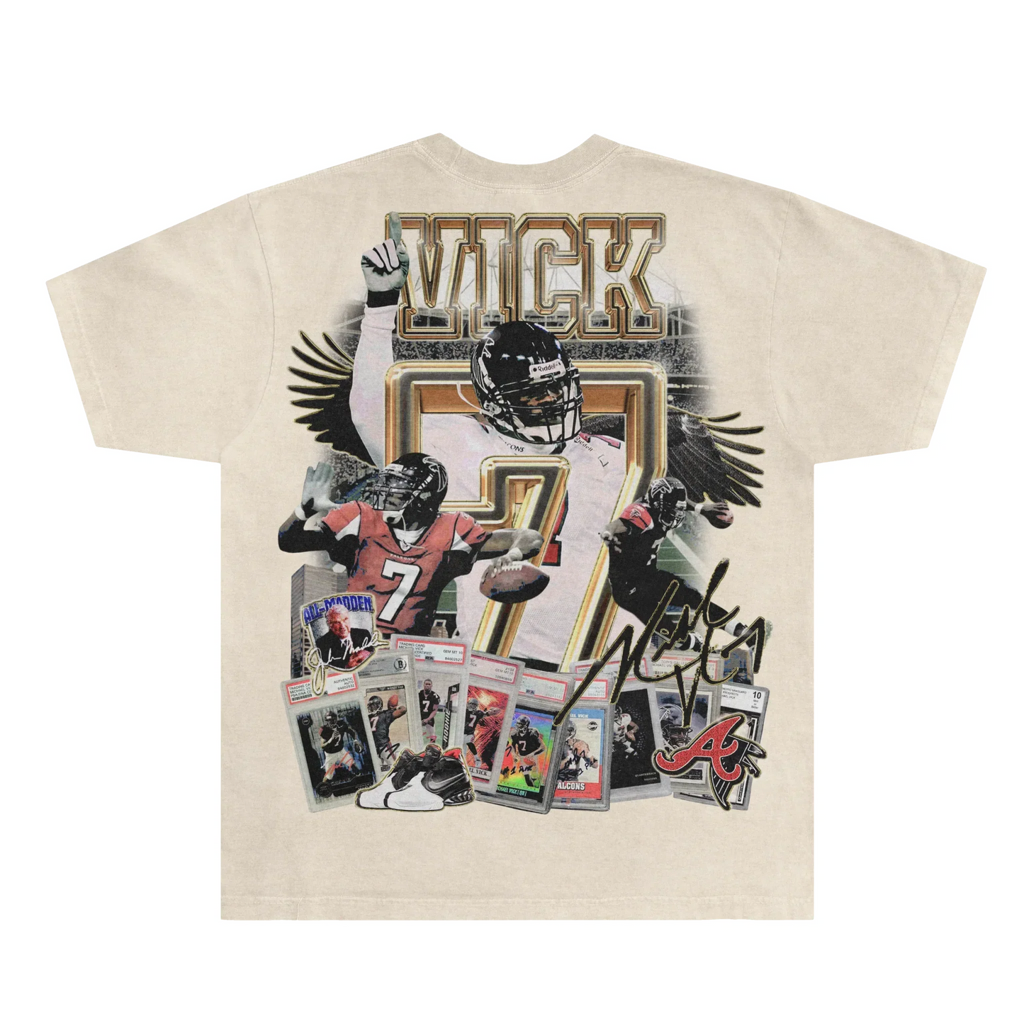 Mike Vick Falcons Tee Style001