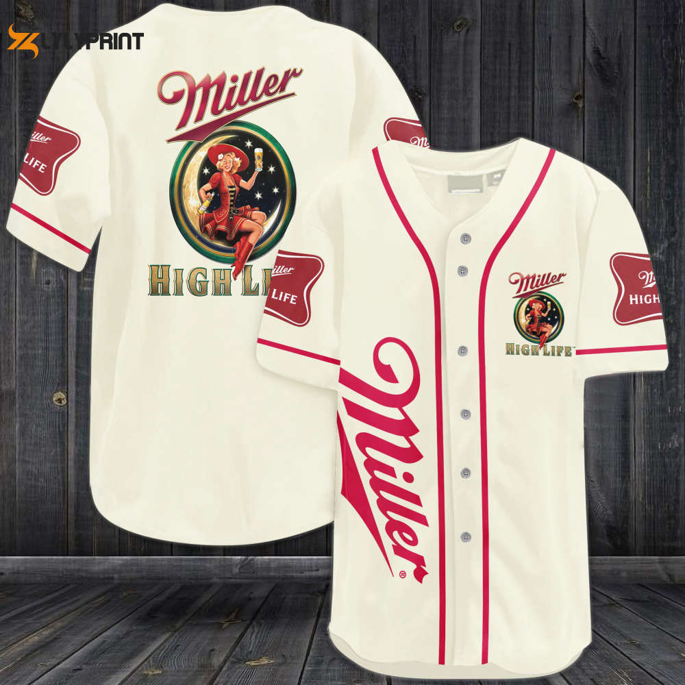 Miller High Life Baseball Jersey - lylyprint.com