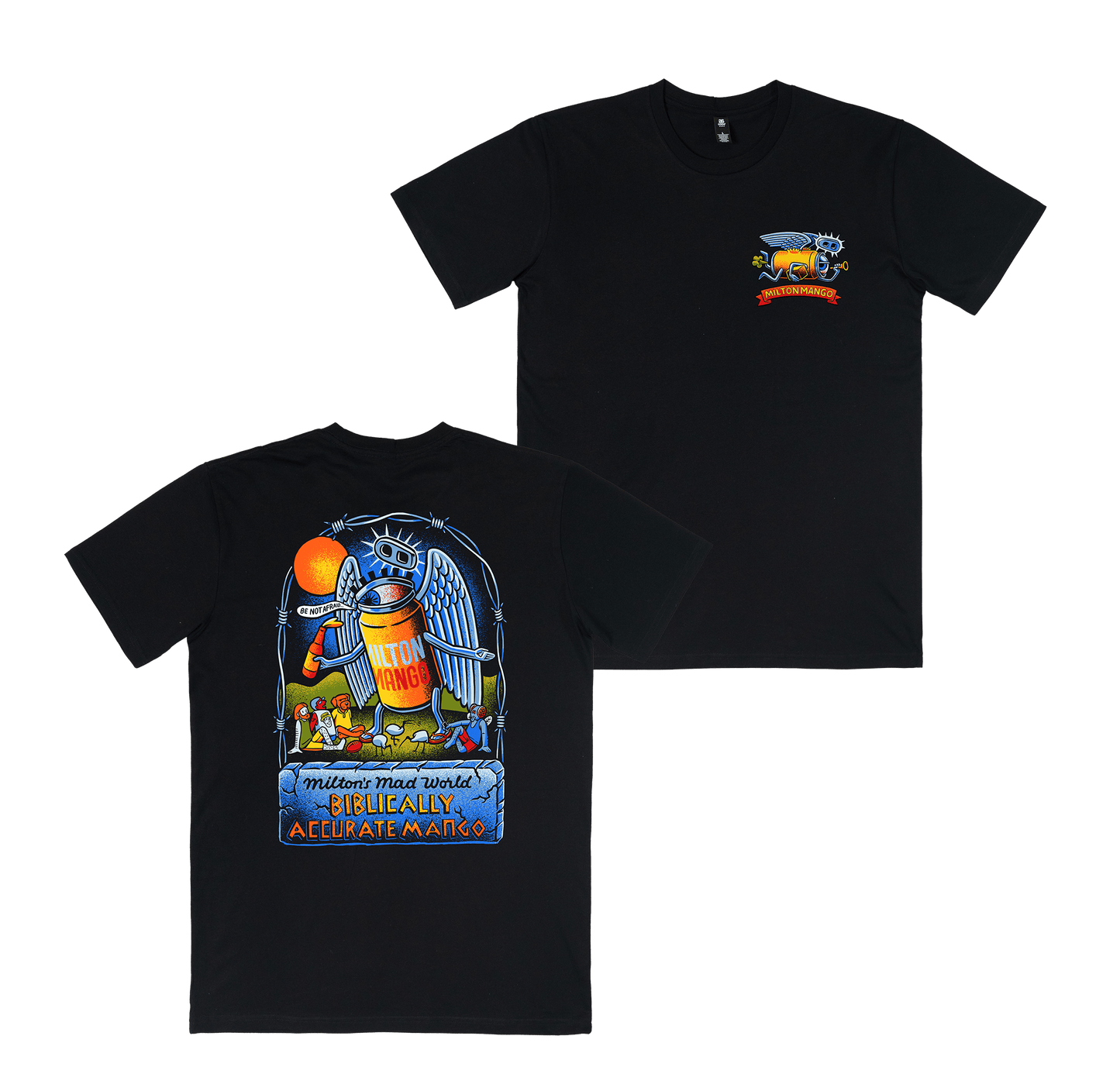 Be Not Afraid Tee Black