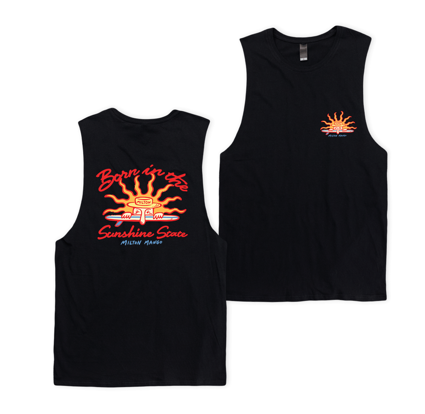 Born in the Sunshine State Muscle Tee Black