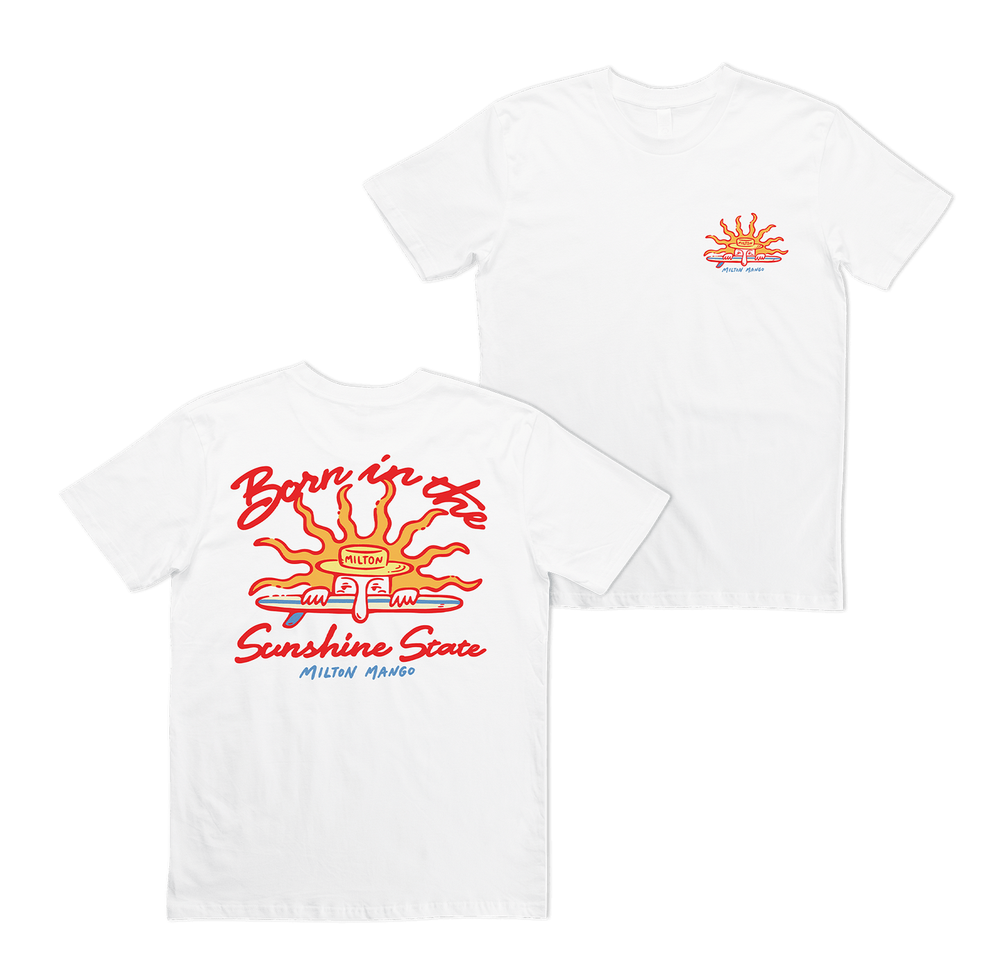 Born in the Sunshine State Tee White