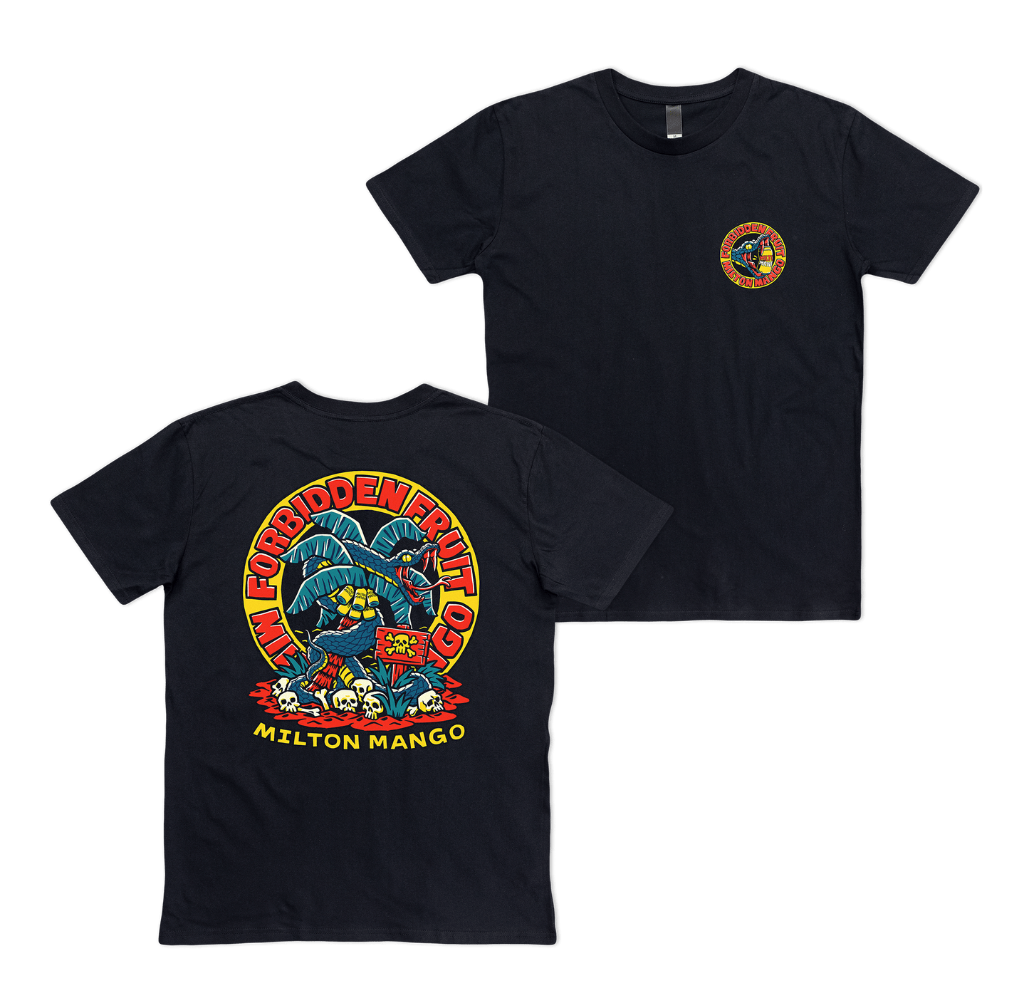 Forbidden Fruit Tee Black