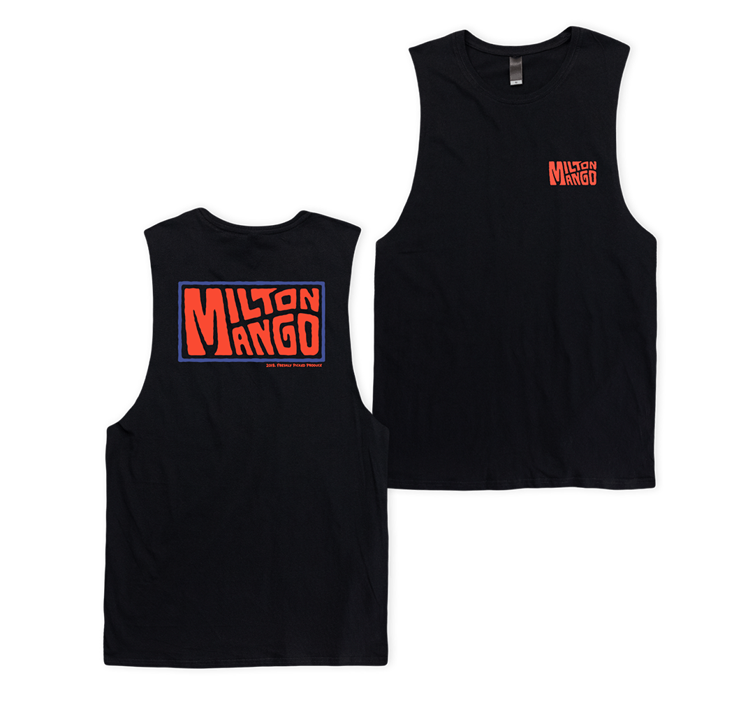 Juice Box Muscle Tee Black