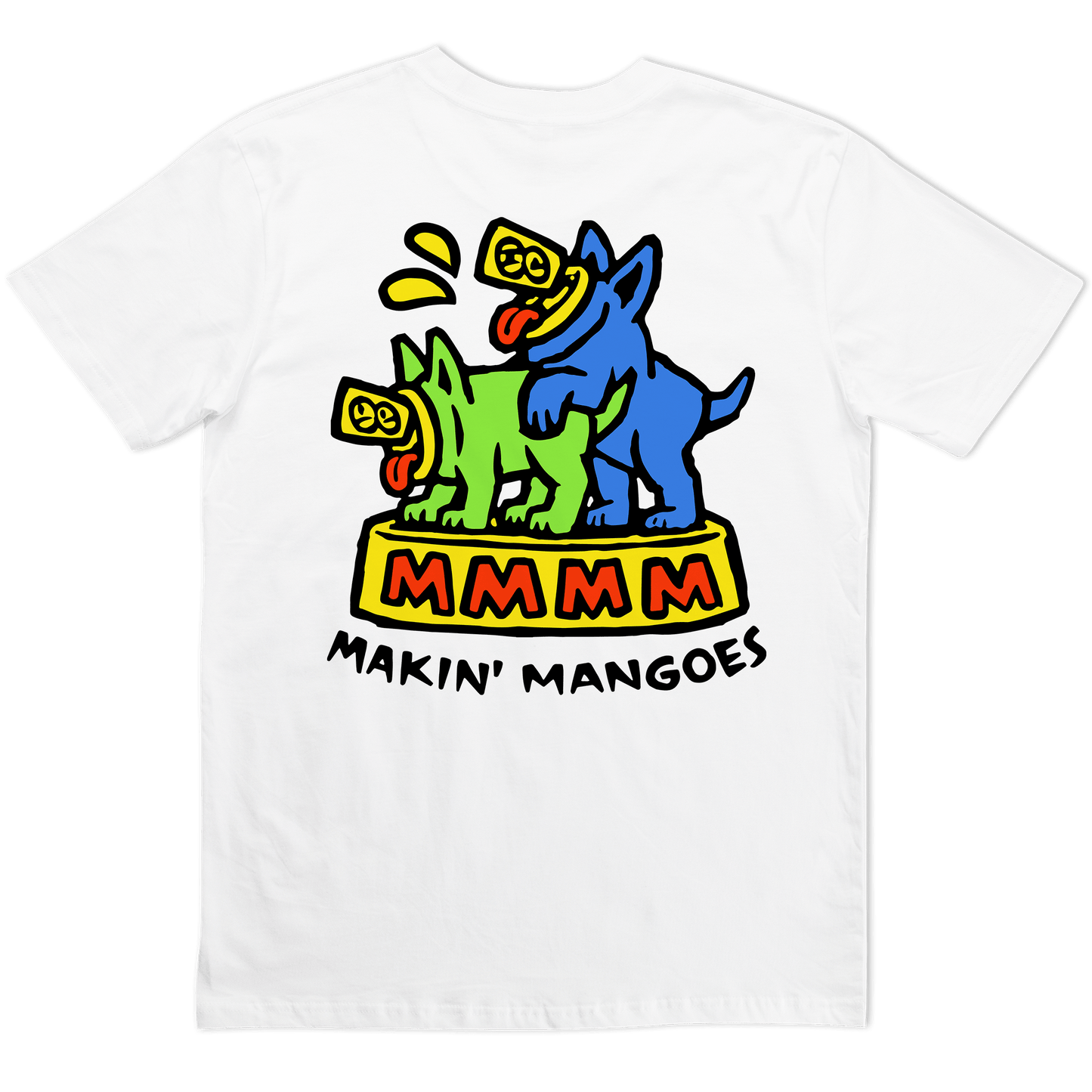 Makin' Mangoes Tee White