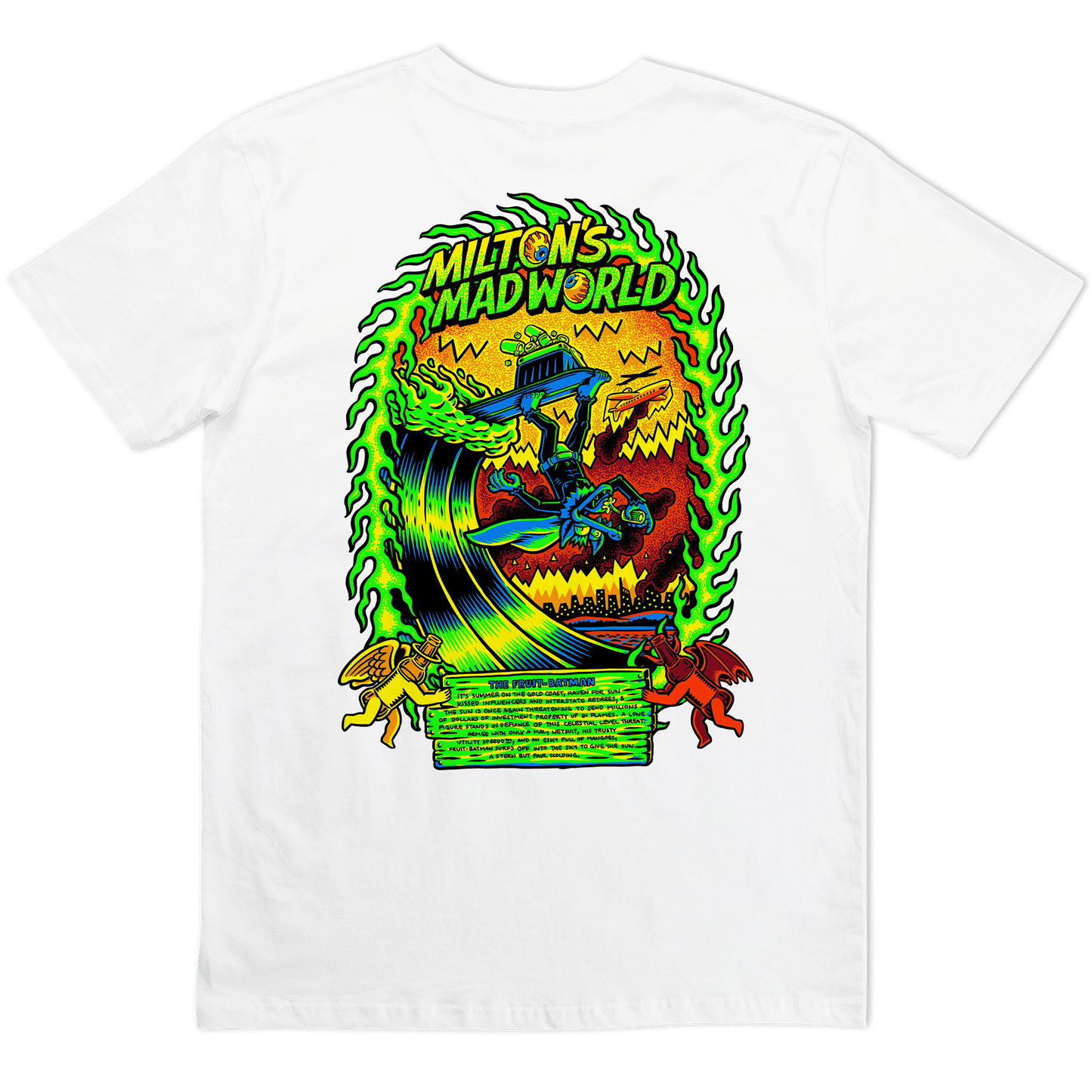 The Fruit-Bat Tee White