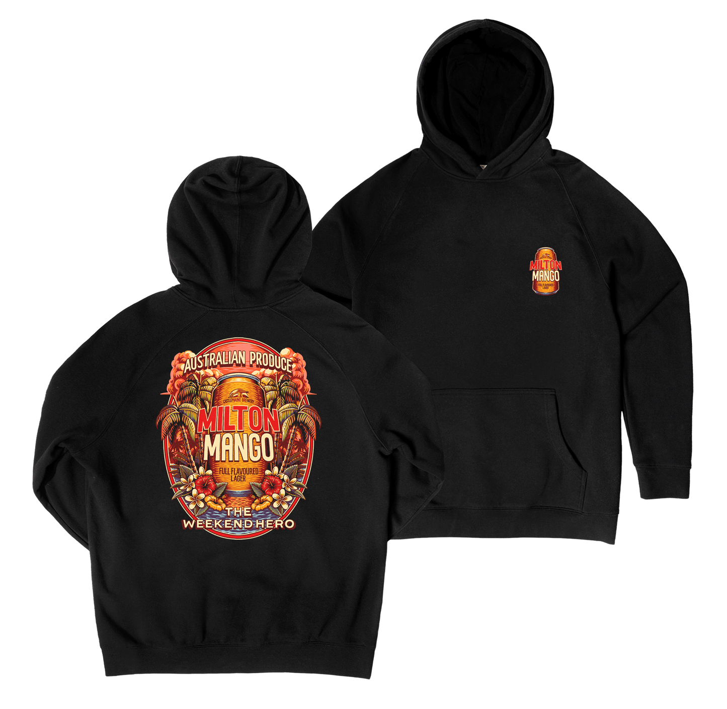 Weekend Hero Hoodie Black