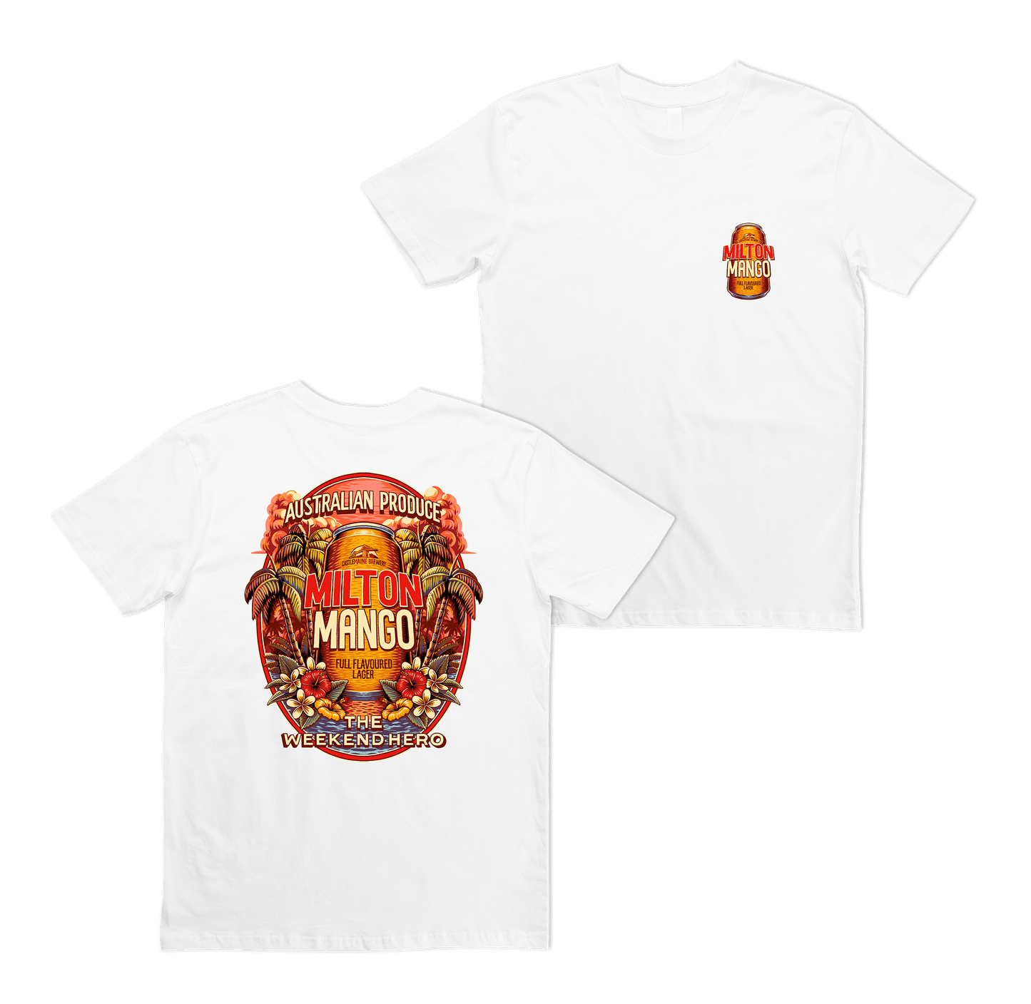 Weekend Hero Tee White