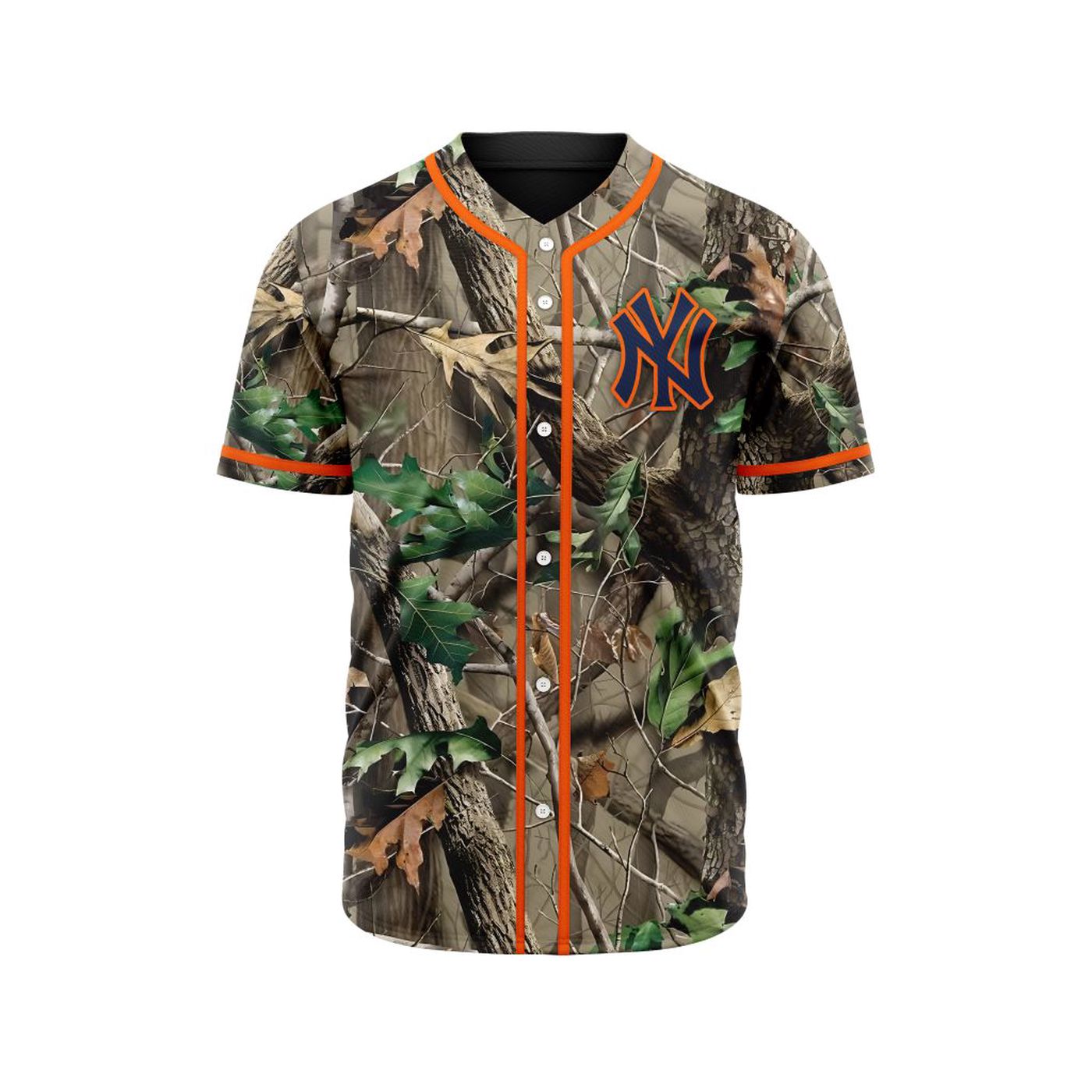 MLB New York Yankees Special Realtree Camo Hunting Baseball Jersey Gift for Men Women - Bafud