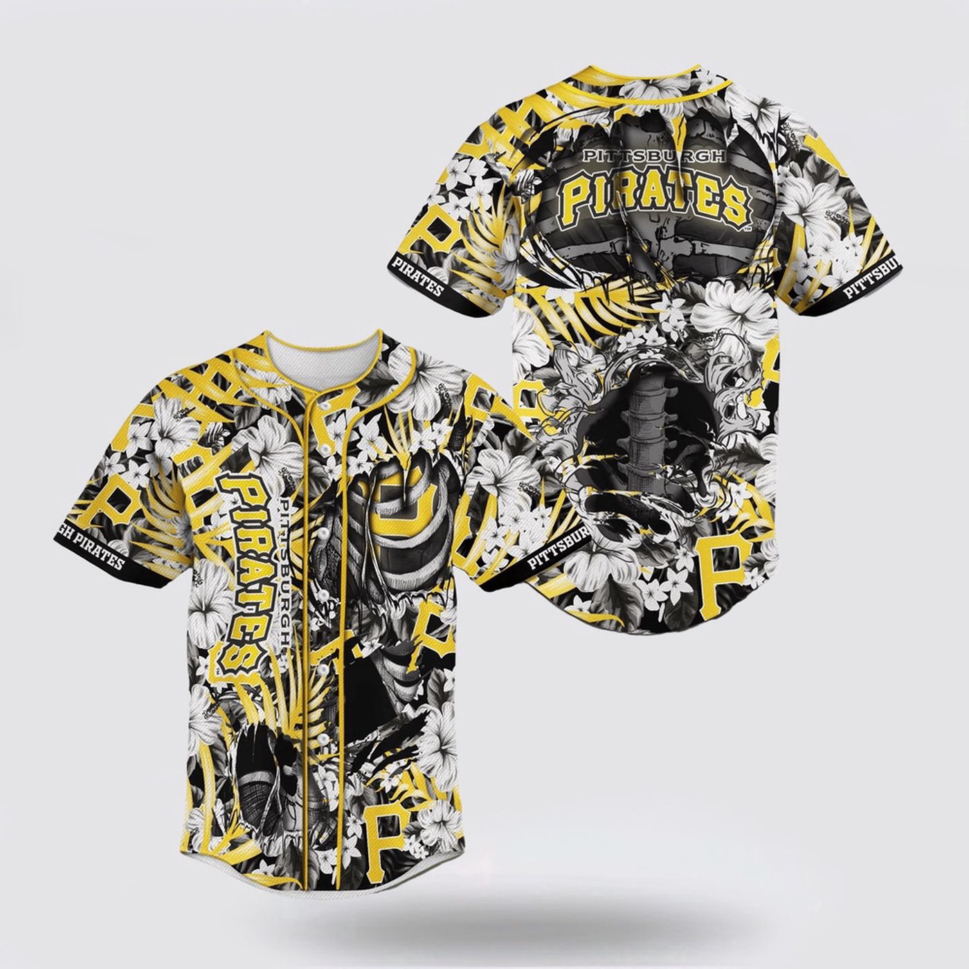 Pittsburgh Pirates Skeleton Baseball Jersey: A Fan s Must-Have MLB Jersey - lylyprint.com